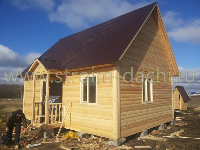 Vrste materijala za izgradnju drvene kuće