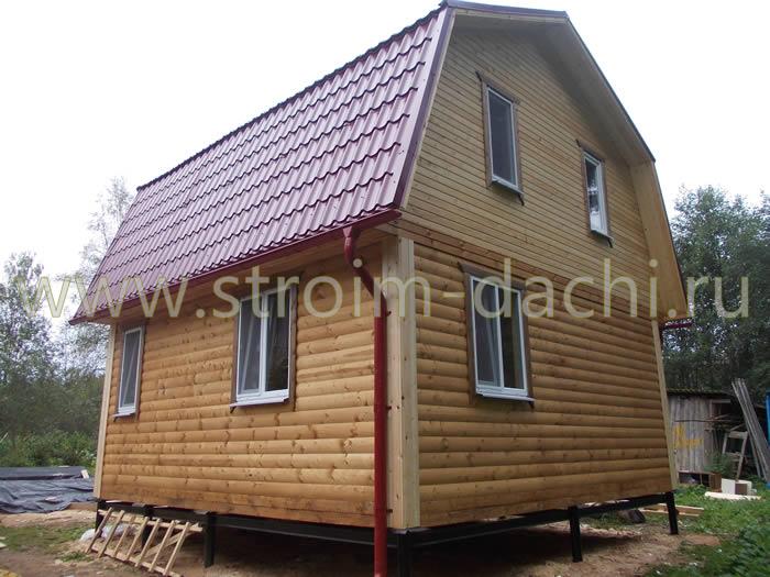 дачный деревянный домик