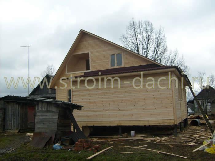 Пристройка к деревянному дому проекты (68 фото)